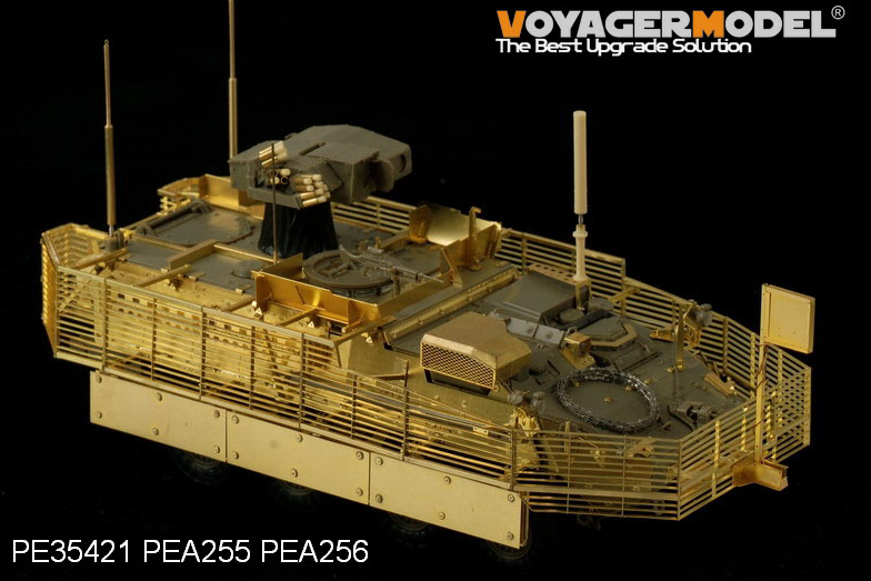 Modèle Voyager PEA256 Dispositif anti-IED Rhino de la famille Stryker américaine moderne/VHF/UHF (GP) 1/35  – image 6