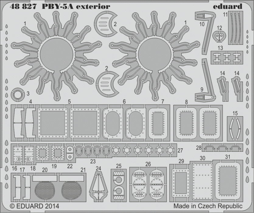 Eduard 48827 PBY-5A extérieur 1/48 REVELL