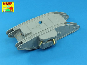 Aber 35L-196 Barrels for British WWI Tank Mk.I Female or 0.303 Vickers gun x 4 8mm Hotchkiss m.1909 x 1 1/35 – zdjęcie 6
