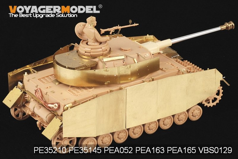 Maquette Voyager PE35210, char allemand Pz.Kpfw.IV Ausf.H de la Seconde Guerre mondiale pour Tamiya 35209, échelle 1/35 – immagine 6