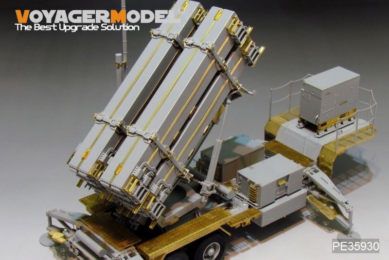 Maquette Voyager PE35930 M983 américain moderne avec système SAM Patriot MIM-104F PAC-3 Basic pour TRUMPETER 01037 1/35 – immagine 21