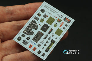 Quinta Studio QD32220 P-40N late 3D-Printed coloured Interior on decal paper (Hasegawa/Eduard) 1/32 – zdjęcie 5