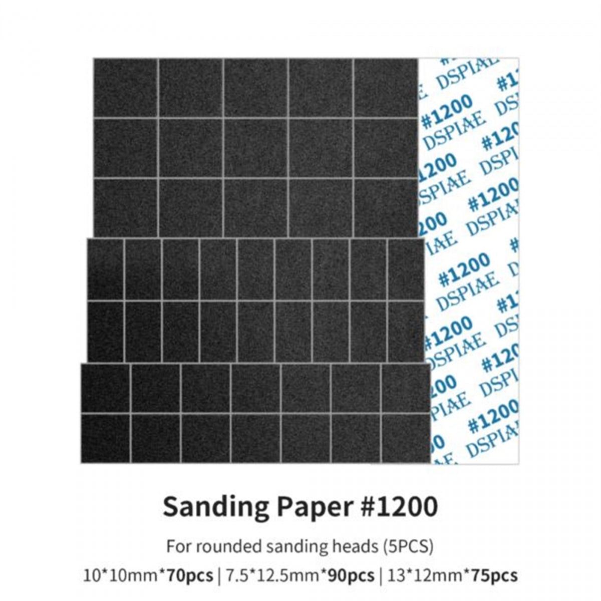 Papier abrasif DSPIAE MSP-ES12 grain 1200