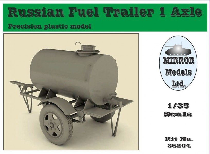 Guide d'assemblage de la remorque à carburant russe Mirror Models 35204 (1/35)