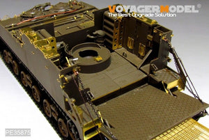 Maquette Voyager PE35875 Canon automoteur américain M40 de base de la Seconde Guerre mondiale (base d&amp;#39;antenne incluse) pour Tamiya 1/35 – imagen 12