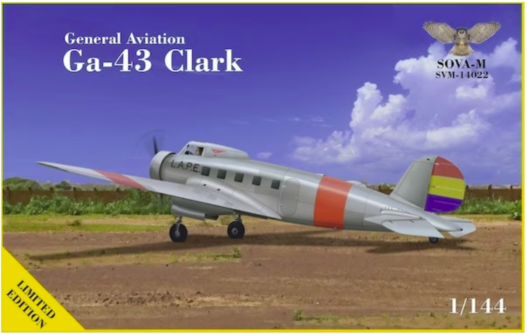 Sova 14022 Aviation générale GA-43 1/144 