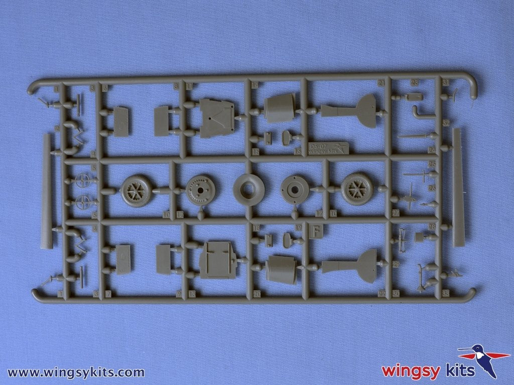 Maquette Wingsy D5-07 Chasseur allemand de la Seconde Guerre mondiale MESSERSCHMITT Bf 109 E-1 1/48 – image 8