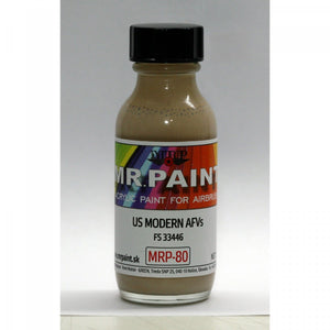 Peinture MR. Paint MRP-080 Beige Désert FS 33446 US MODERN AFVs 30 ml – Bild 2