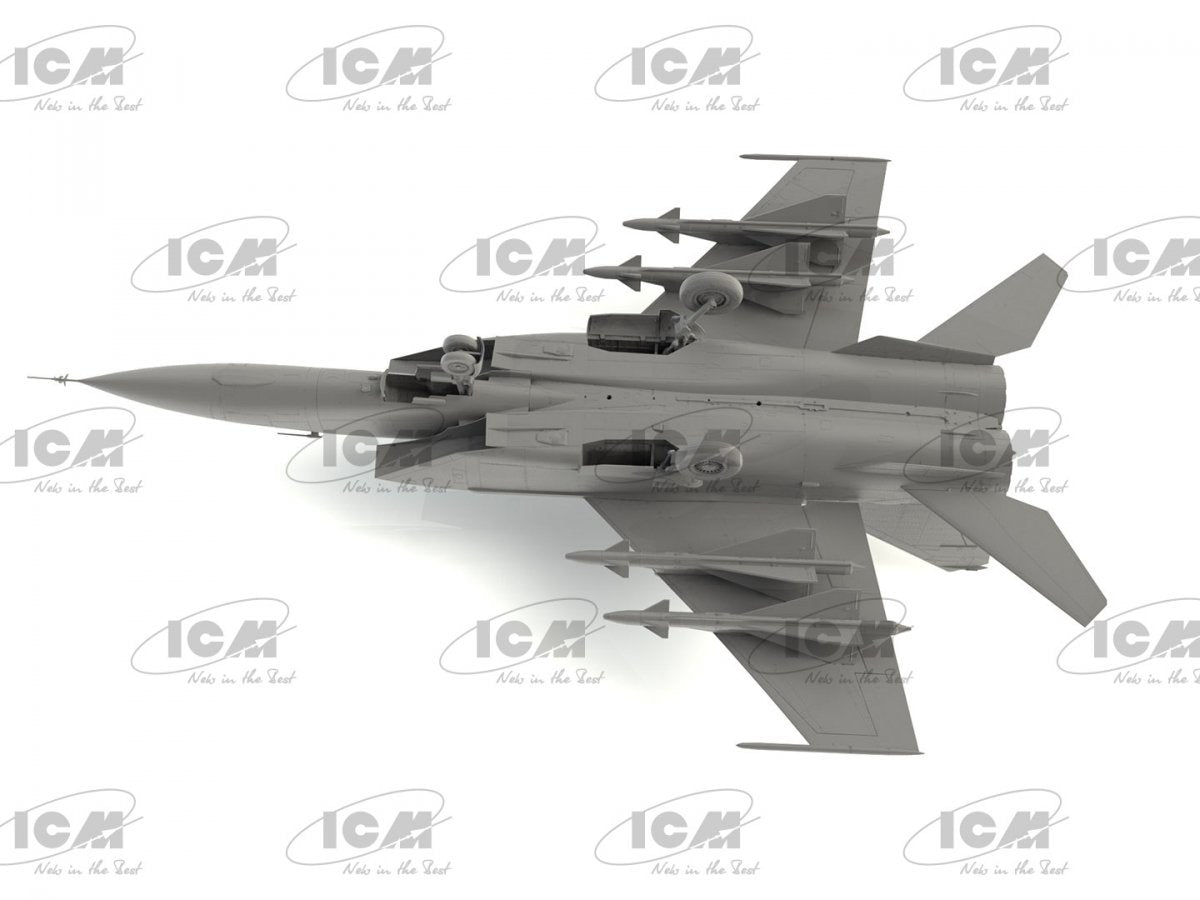 ICM 72177 MiG-25PD Chasseur intercepteur soviétique 1/72 – immagine 5