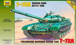 Zvezda 3552 T-72A Char de combat principal russe (1/35)