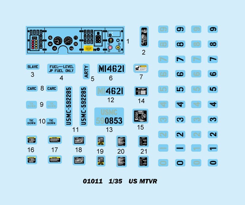 Camion cargo Trumpeter 01011 MK.23 MTVR (1/35) – image 4