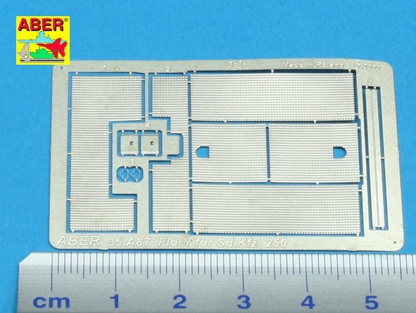 Aber 35A087 Floor for Sd.Kfz. 250 1/35 – zdjęcie 2