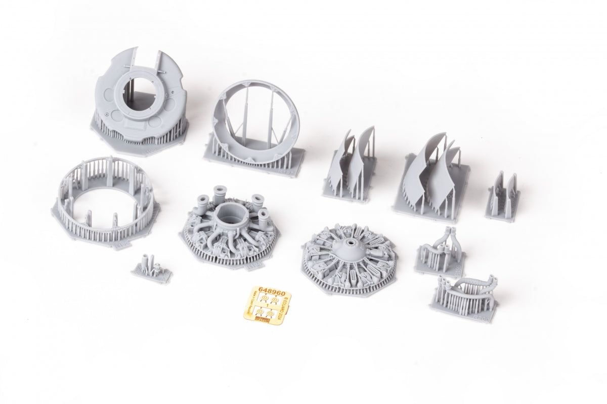 Moteur FM-2 Eduard 648960 - Maquette imprimée Eduard 1/48 – image 3