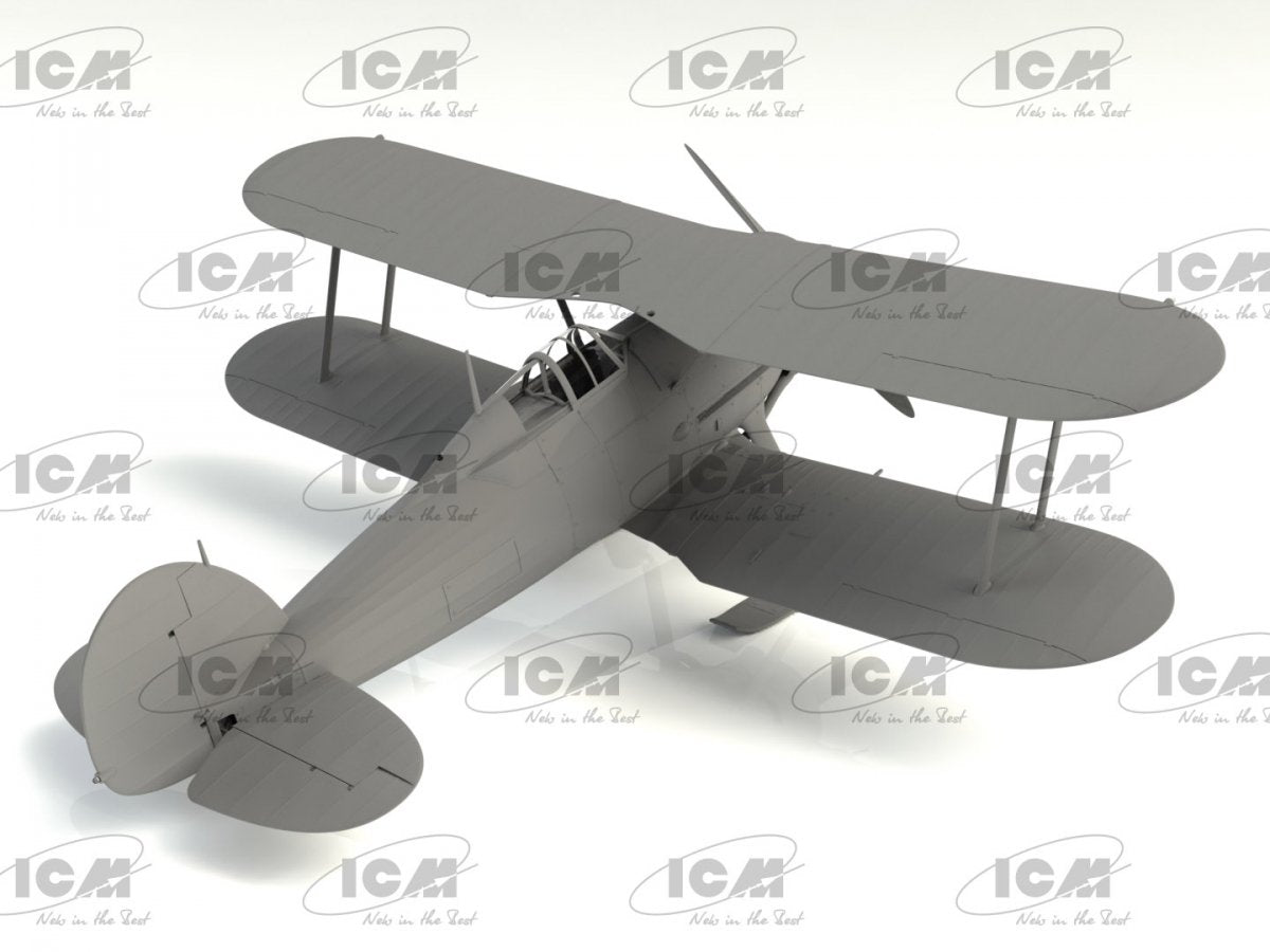 ICM 32044 J-8 Gladiator Chasseur suédois de la Seconde Guerre mondiale 1/32 – Bild 4
