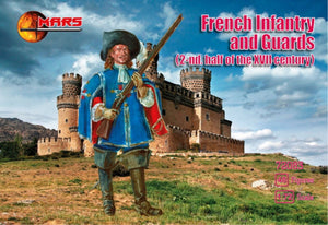 Mars 72083 Infanterie royale française et gardes 17e siècle (1/72)