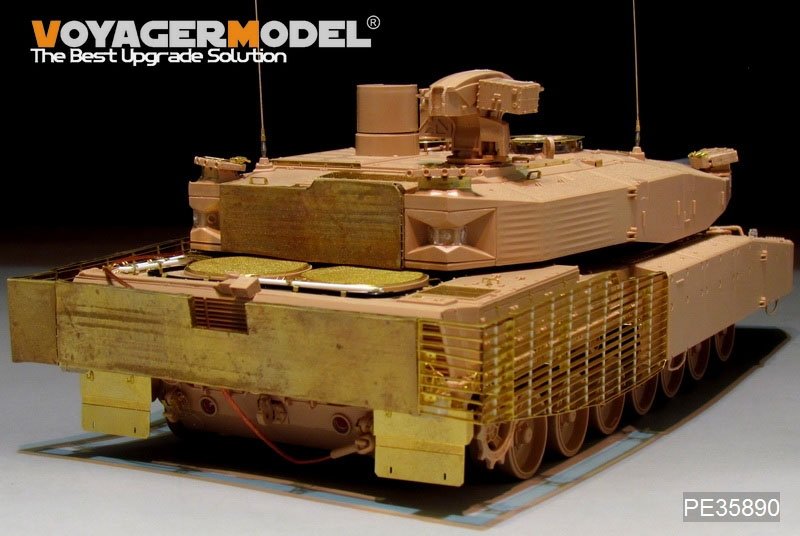 Maquette Voyager PE35890 Leopard 2A4 Revolution 1 MBT allemand moderne (modèle de base pour TIGER 1/35) – Bild 8