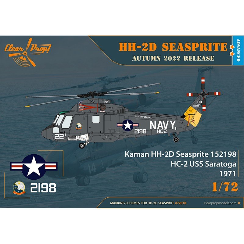 Hélice transparente ! Kit avancé CP72018 HH-2D Seasprite 1/72 – immagine 5