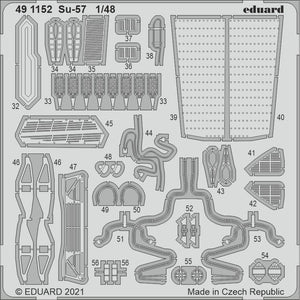 Eduard 491152 Su-57 pour ZVEZDA 1/48