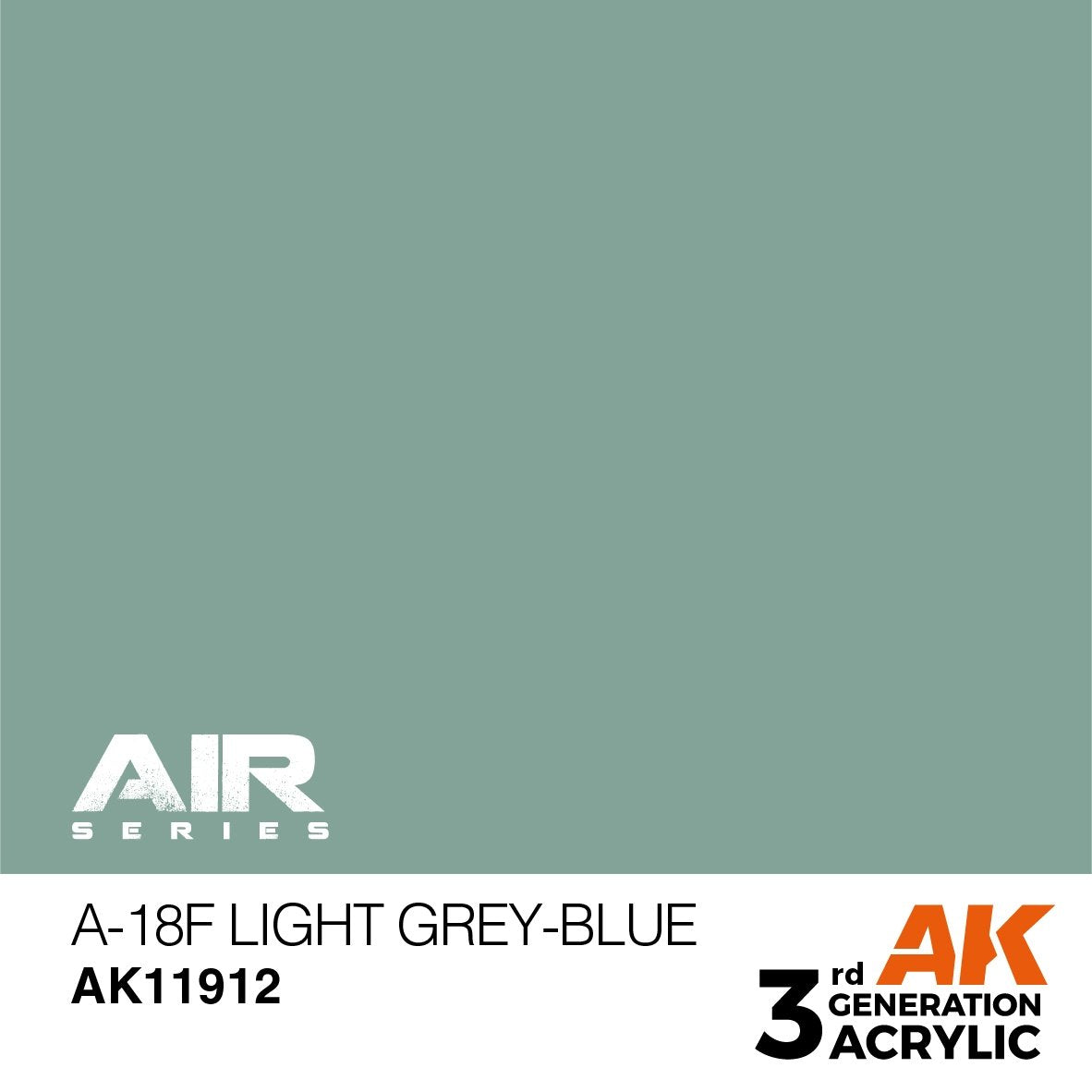AK Interactive AK11912 A-18F GRIS CLAIR-BLEU – AIR 17 ml
