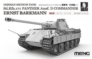 Meng modèle ES-003 Sd.Kfz.171 Panther Ausf.D avec figurine &amp;quot;Ernst Barkmann&amp;quot; édition limitée 1/35