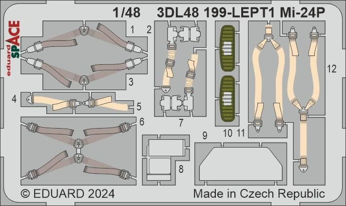 Eduard 3DL48199 Mi-24P SPACE TRUMPETER 1/48 – image 2