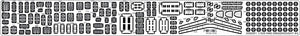 Pontos 35028WD1 HMS Dreadnought Wooden Deck set 1907 1/350 – zdjęcie 3
