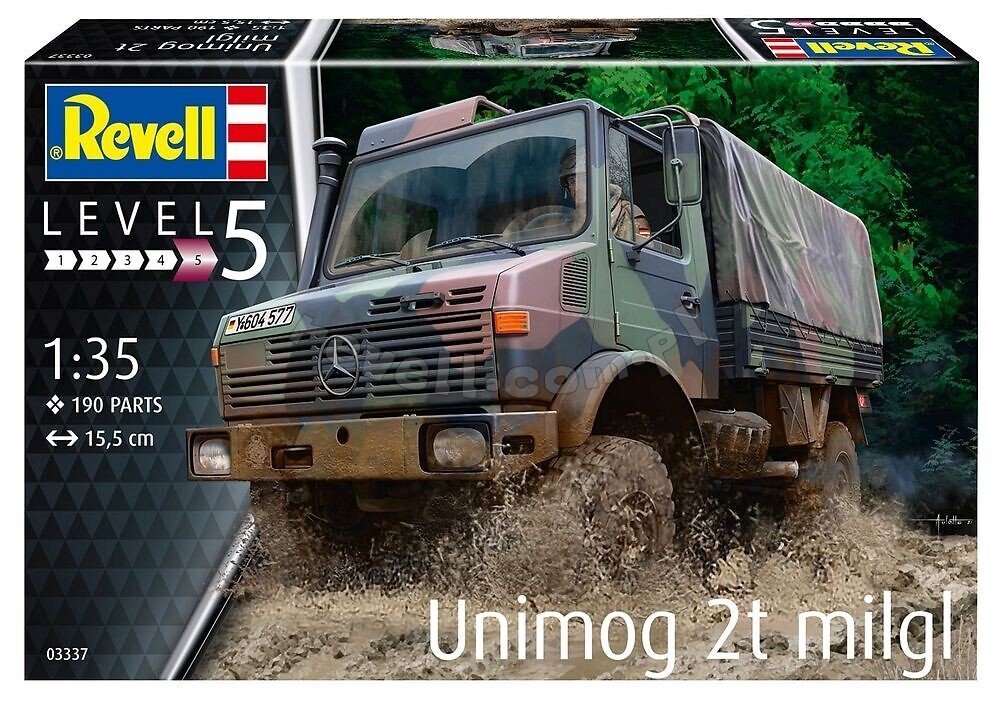 Revell 03337 Unimog 2T Milgl 1/35
