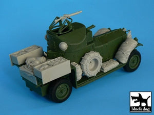 Pneus sable Black Dog T35013, modèle 1920, pour Roden 1/35
