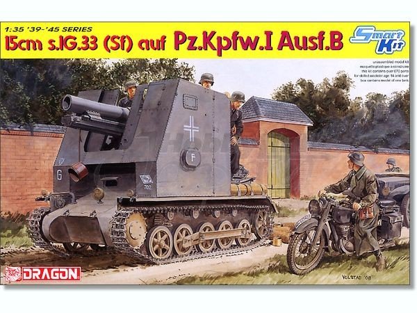 Dragon 6259 s.IG.33(Sf) auf Pz.Kpfw.I Ausf.B 1/35
