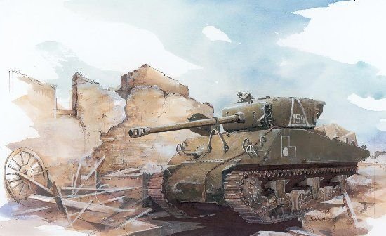 Dragon 6188 M4A2 (76) Sherman de l&amp;#39;Armée rouge (1/35)