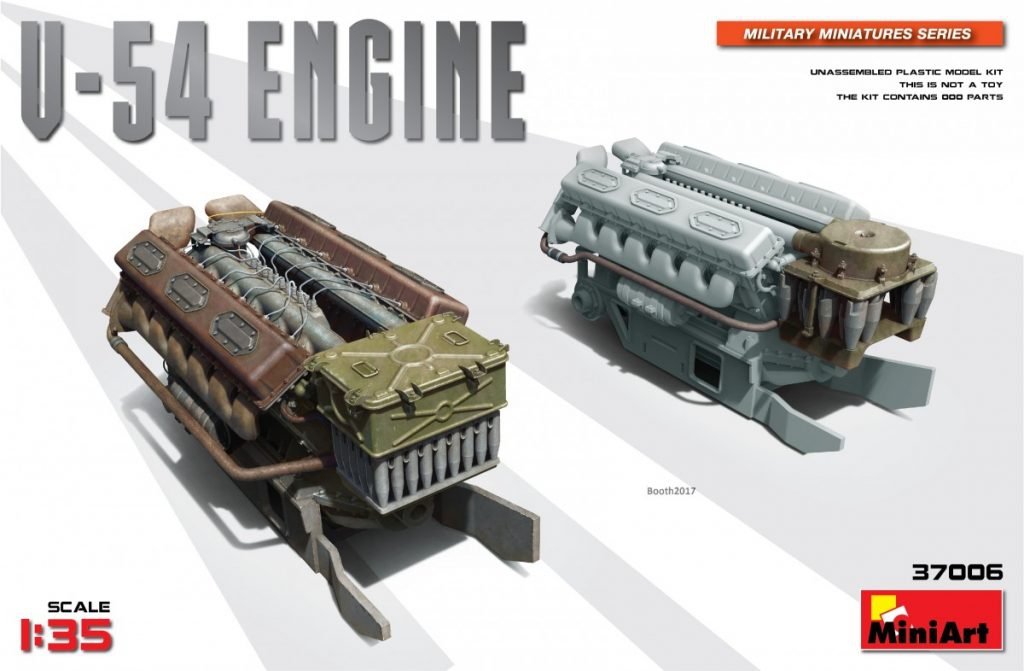 MiniArt 37006 MOTEUR V-54 1/35