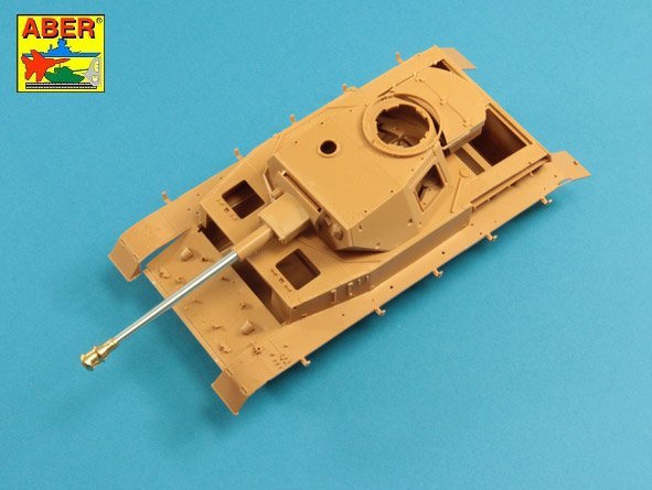 Canon Aber 35L-237 75mm KwK40L/48 avec frein de bouche modèle moyen pour Germ.Pz.Kpfw.VI, Ausf.H (1/35) – immagine 3