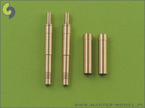 Master AM-32-009 Canons et tubes de souffle de mitrailleuse d'avion allemande MK 108 (30 mm) (2 pièces) (1/32)