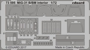 Eduard 73595 MiG-31B/ BM TRUMPETER 1/72 – zdjęcie 2