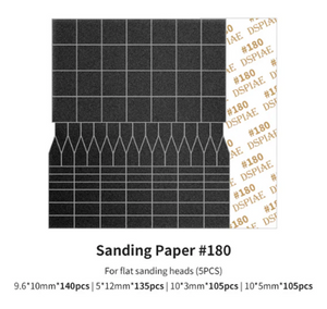 Papier abrasif DSPIAE MSP-ES01 grain 180
