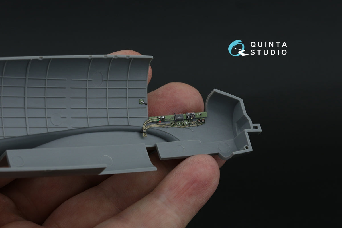 Intérieur imprimé en 3D et coloré sur papier décalcomanie Quinta Studio QDS-48556 Bristol Beaufighter TF.Mk.X (Tamiya, petite version) 1/48 – image 5