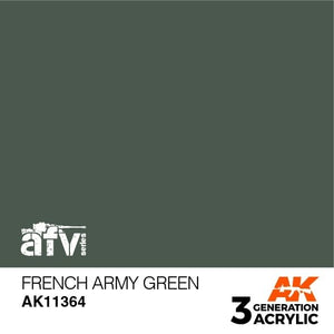 AK Interactive AK11364 Vert armée française 17 ml