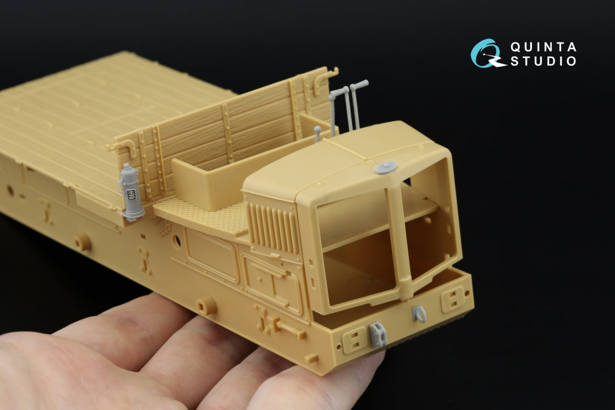 Quinta Studio QD+35156 Voroshilovets Tractor 3D-Printed &amp; coloured Interior on decal paper (Trumpeter) (with 3D-printed resin parts) 1/35
