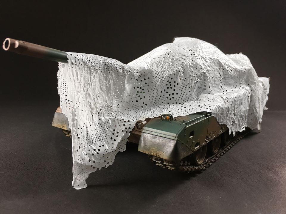 AFV Club AC35022 Filet de camouflage extra fin - JGSDF Neige 1/35 – image 2