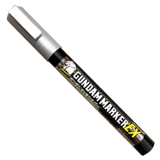 Gunze Sangyo XGM-100 Gundam Marker EX plaqué argent