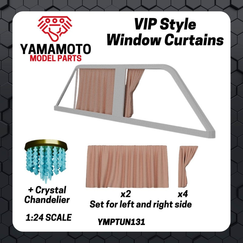 Rideaux de fenêtre Yamamoto YMPTUN131 style VIP 1/24