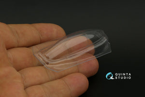 Quinta Studio QC72039 F-15E verrière transparente sous vide (Academy) 1/72  – image 3
