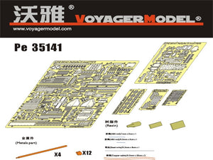 Maquette Voyager PE35141 Pz.kPfw. IV Ausf F2/G pour DRAGON 6360 au 1/35