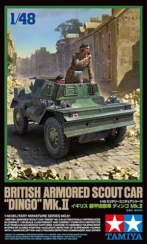 Tamiya 32581 Voiture blindée de reconnaissance britannique Dingo Mk.II (1/48)