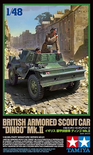 Tamiya 32581 Voiture blindée de reconnaissance britannique Dingo Mk.II (1/48)