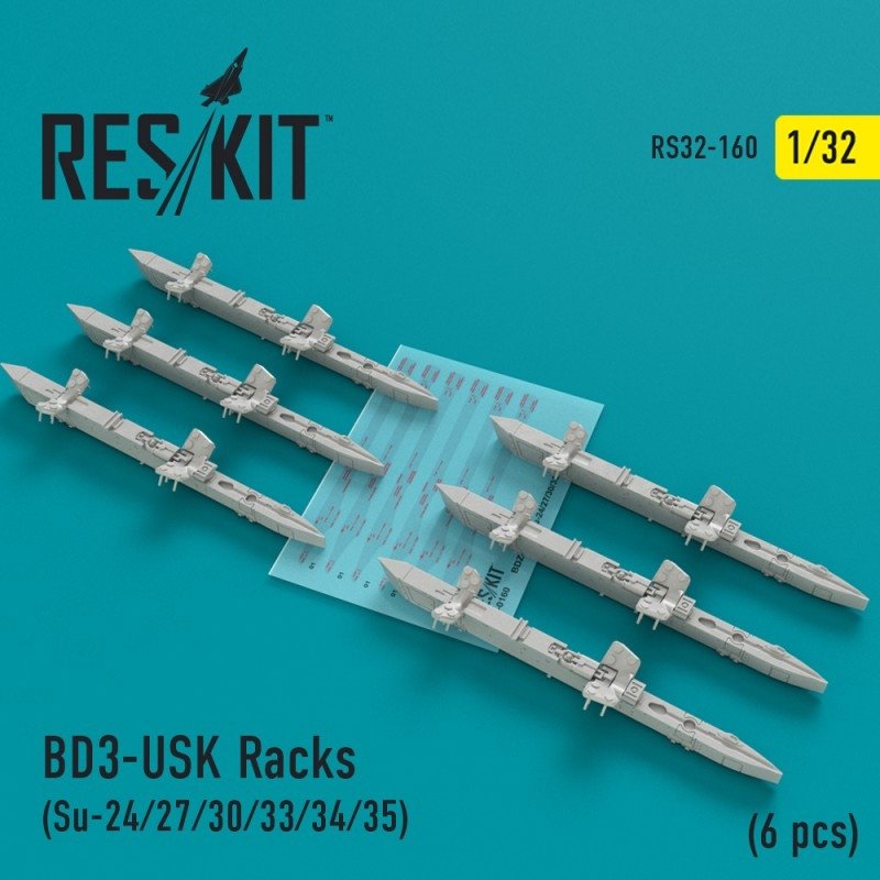 Supports RESKIT RS32-0160 BD3-USK (6 pièces) 1/32