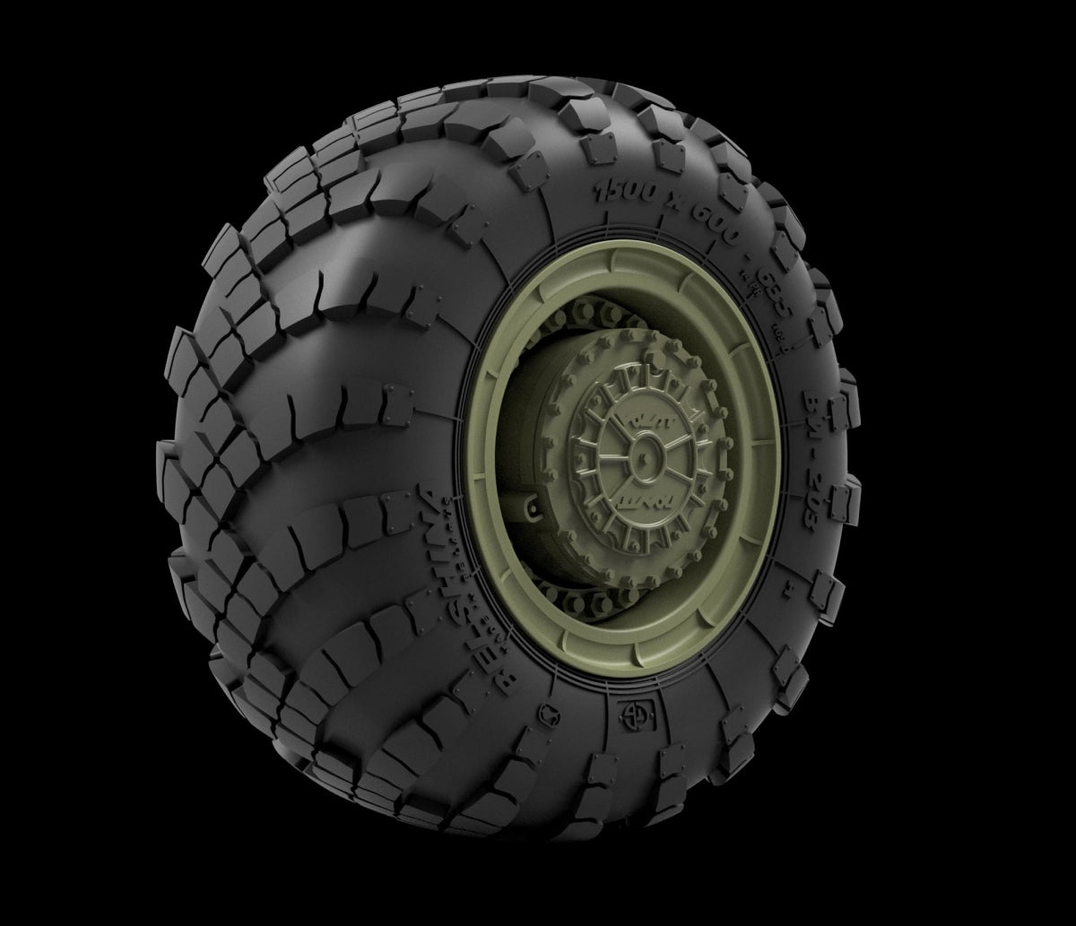 Roues de route Panzer Art RE35-812 RS 12 M1 « Topol » (pour kit Trumpeter 01082) 1/35 