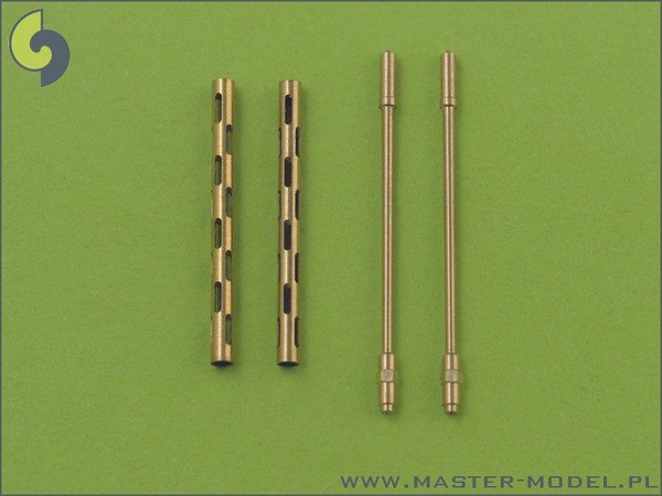 Master AM-32-012 British Mk 2 Browning calibre .303 (7,7 mm) sans booster et cache-flammes (2 pièces) (1/32)