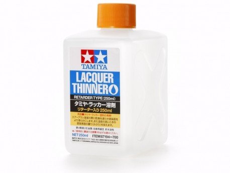 Tamiya 87194 Diluant-retardateur pour laque, 250 ml