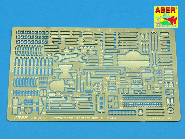 Porte-outils allemands Aber 35A003 jusqu'en 1943 (1/35)
